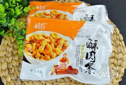 劍蜀 酥肉條 低溫肉制品 250g