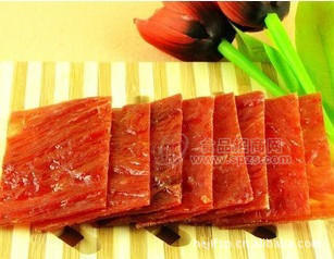 靖江特产 蜜汁肉脯 秦香源 小方正散装 5斤一袋/135元