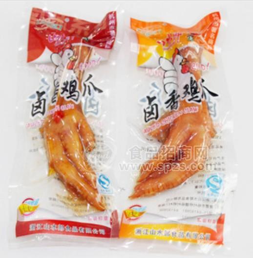 水郎食品卤香鸡爪 杭州特产卤味凤爪 5斤