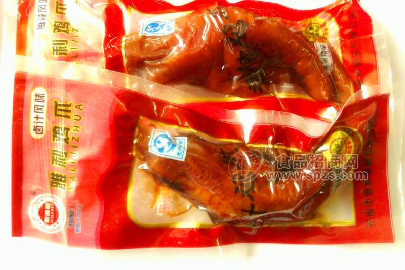 供应江南风味 新雅利 香辣 卤味鸡爪 凤爪 2013年3月新货