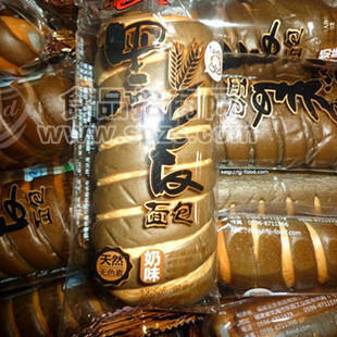 供应黑色杂粮面包 乐金金黑麦面包 成箱6斤