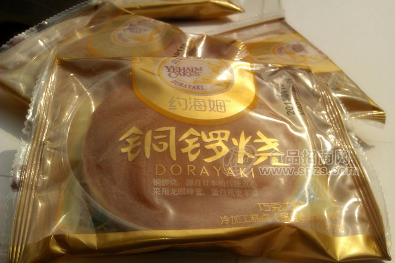 供应六合新品 约海姆铜锣烧 巧克力味 一箱6斤