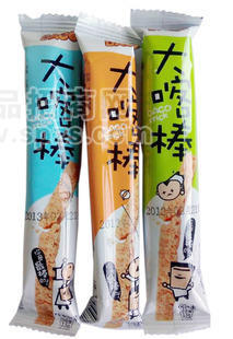 供应大喀棒 营养棒 奶酥饼干 鸡蛋味，原味 牛奶味一箱5斤