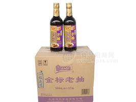 金标老抽500毫升x12瓶
