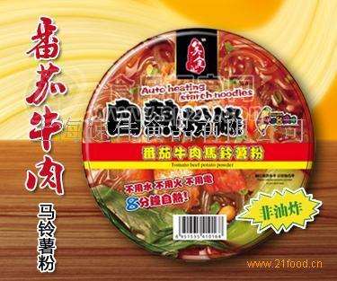 酸辣鸡汤马铃薯粉