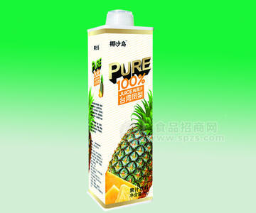 椰沙岛台湾凤梨果汁饮品