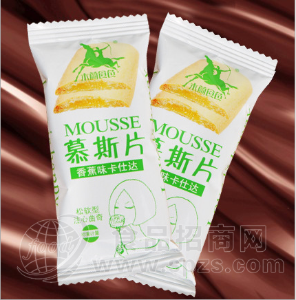 慕斯片香蕉味卡仕达