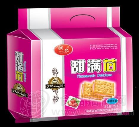 甜满芯草莓夹心228克