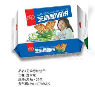 芝麻葱油饼干芝麻味213g