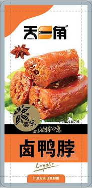 天一角卤鸭脖