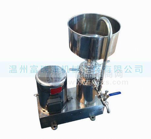 供应富瑞康牌卫生级分体式胶体磨，营养液花生酱胶体磨，化妆品胶体磨，乳化机，均质器