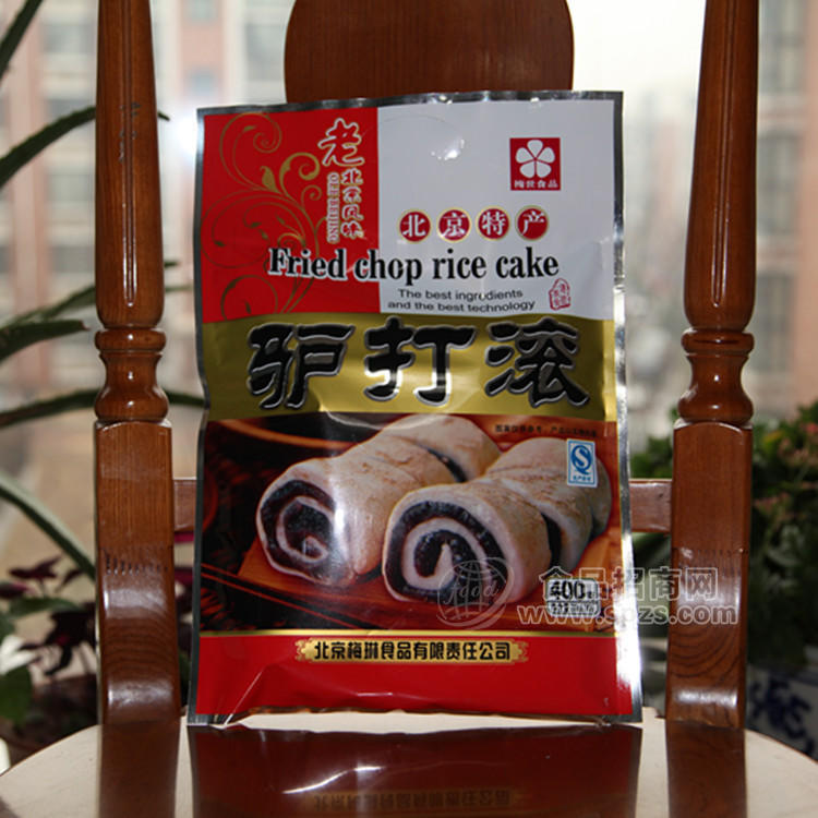 供應(yīng)梅琳休閑食品批發(fā) 北京特產(chǎn) 驢打滾袋裝