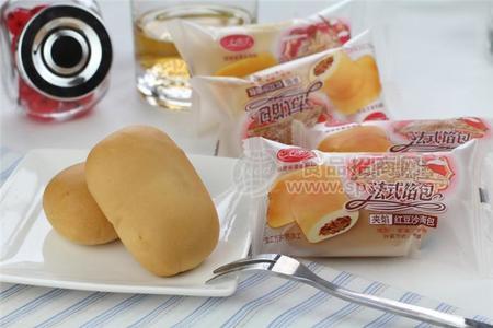 法式馅包红豆沙面包