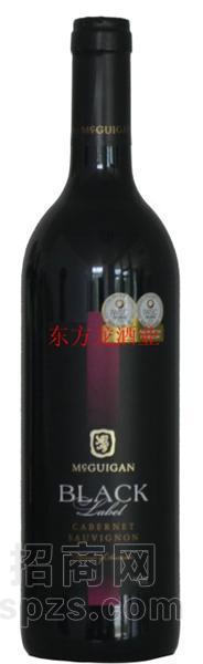 曼克根黑牌赤霞珠红葡萄酒原瓶进口-全国招商