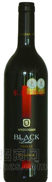 供应曼克根黑牌设拉子红葡萄酒