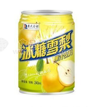 正大金洲冰糖雪梨 240ml
