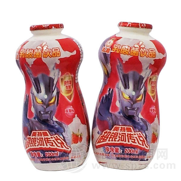 达橙乳酸菌饮料草莓味200ml
