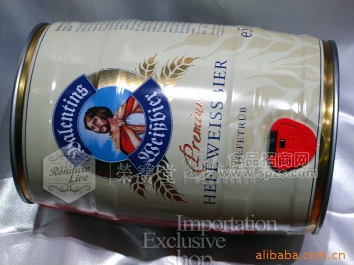 供应【德国啤酒】瓦伦丁小麦啤酒(罐装 5L)