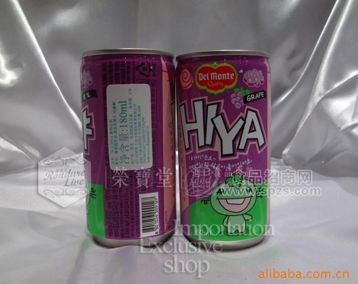 【原装进口】乐天 hIYA葡萄汁180ML*15