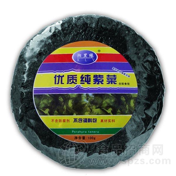 湘里缘 优质纯紫菜 不含调料100g