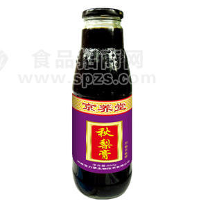 京养堂 川贻贝枇杷秋梨膏850g玻璃瓶
