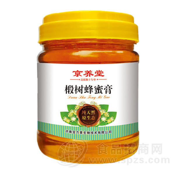京养堂 椴树蜂蜜膏2000g玻璃瓶