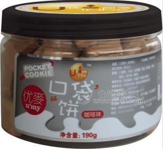 口袋饼190克（咖啡味）