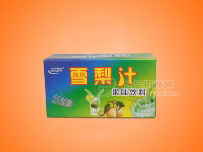雪梨汁果味飲料