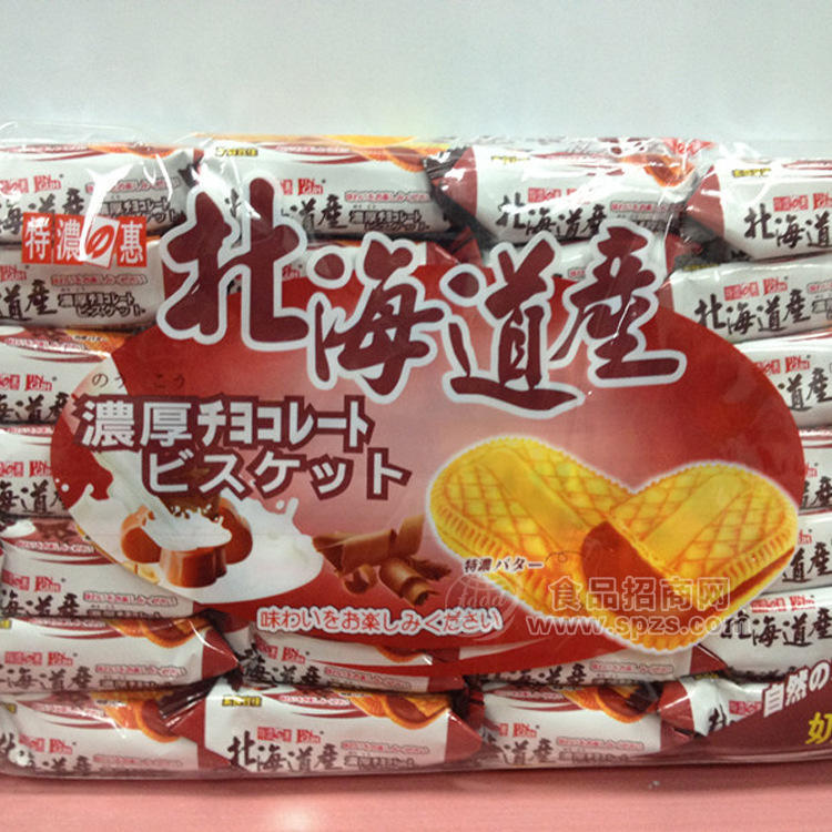 马来西亚 北海道产 巧克力夹心饼干 600g*12袋