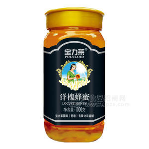 寶力萊 洋槐蜂蜜1000g玻璃瓶