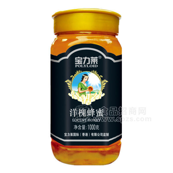 寶力萊 洋槐蜂蜜1000g玻璃瓶