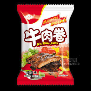 興華 牛肉卷番茄味稱重 膨化食品