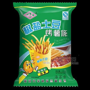 兴华 椒盐土豆烤薯条海苔味100g