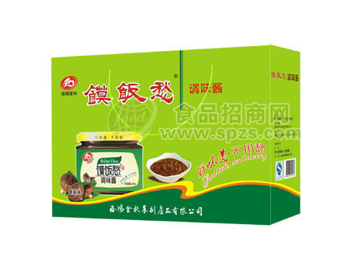 镆饭愁香菇味调味酱礼盒装