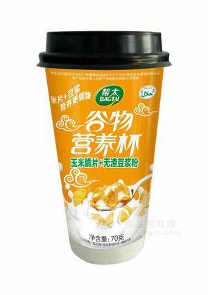 玉米脆片+無(wú)渣豆?jié){粉