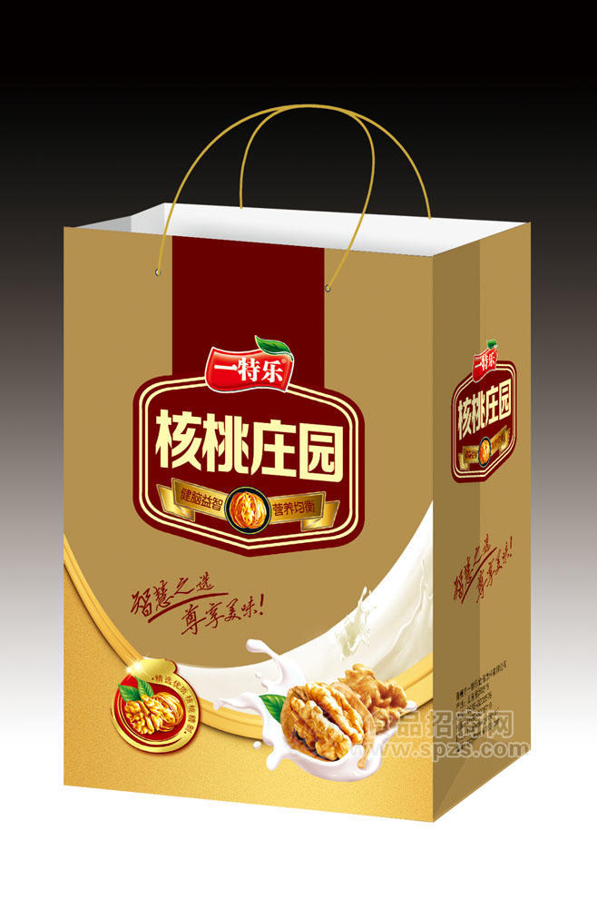 核桃庄园手提袋
