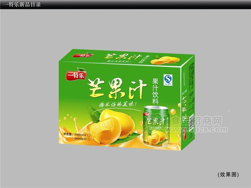 一特乐芒果汁