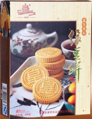 绿豆饼-花生夹心240克