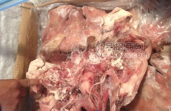 周口市推荐食品冷冻羊头肉冷冻羊前排羊蝎子