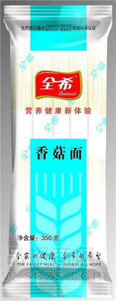 全希香菇面350g