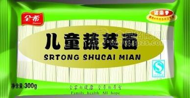 全希儿童蔬菜面300g