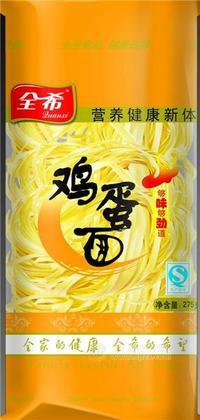 全希鸡蛋面275g