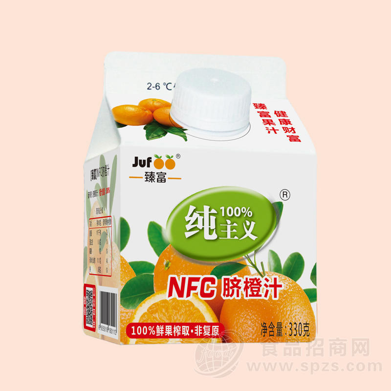 NFC脐橙汁330g