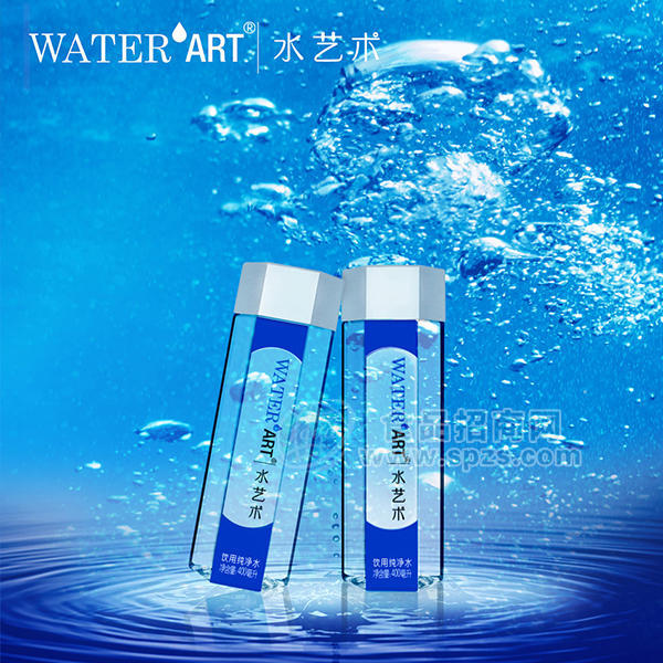 水藝術(shù) 飲用純凈水 400ml