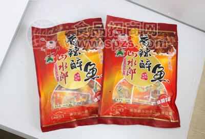 山水郎165g新品香辣醉鱼