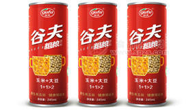 谷夫粗糧玉米+大豆245ml×20 、245ml×24