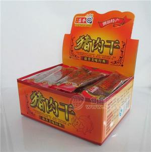 零售一元香辣猪肉干猪肉脯休闲零食全国诚招代理