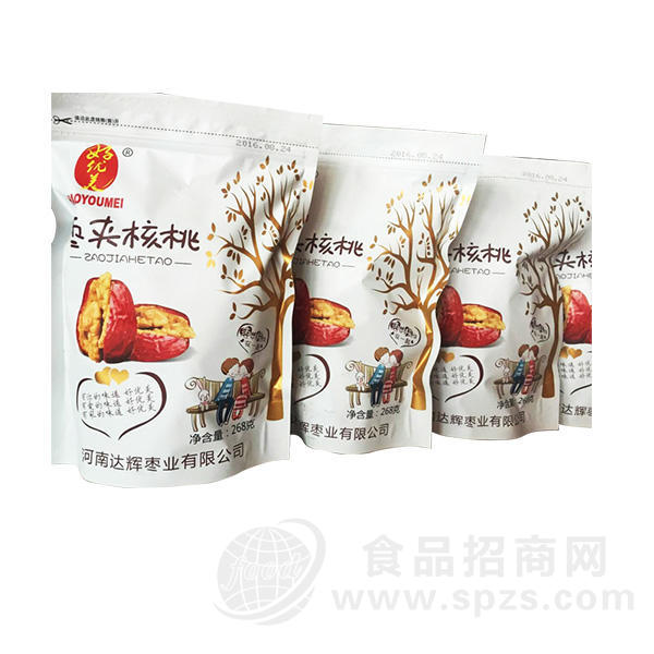 好优美枣夹核桃268克