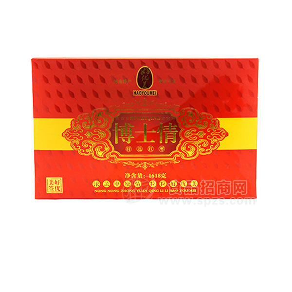 好優(yōu)美博士情紅棗1618克