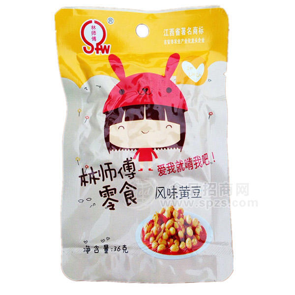 林師傅零食 風(fēng)味黃豆36g 方便食品